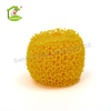 Бытовой экологический без вреда для рук цветной многоцелевой чистящий шарик из нановолокна для кухни